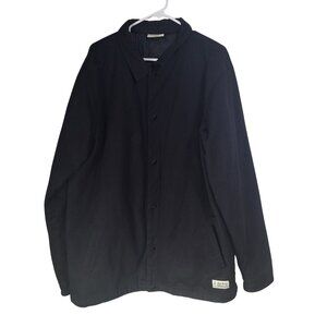 Sad Boy Season x BARSTOOL SPORTS Men's SZ 3XL Black Jacket Snap Button